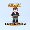 HTL049-052 World War II Soviet partisans Minifigures
