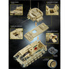 1860 pcs 12GO 96007 M2 Bradley Armored Vehicles