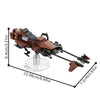 (Gobricks version) 147pcs MOC Imperial Speeder Bike