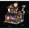 1670pcs HUIYOYOYI H1010 Japanese Street Scene–Ramen Shop