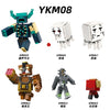 YKM08 (KM059-064) Minecraft Series Minifigures