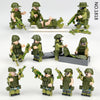 M1818 M8086 M8189 Russian field unit minifigures