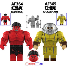AF364-367 Superhero Red Hulk Minifigures