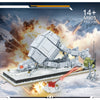 1199pcs MX A Fallen Giant Mech in the Valley