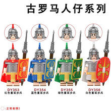 DY353-356 Middle Ages Series Heavy Infantry Soldiers Minifigures