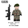 N209U-212U Modern U.S. Military Camouflage Minifigures