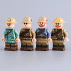 MTZ047-MTZ050 Scottish cavalry in World War I Minifigures