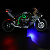 643pcs 88035 Kawasaki Ninja H2R Motorcycle 1:8