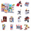 City streetscape furniture supermarket shelves coffee sewing machine camera lockers
