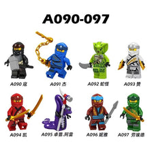 A090-097 Ninja Series Minifigures