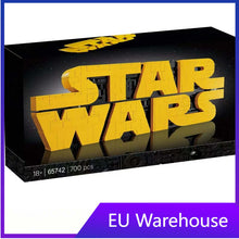 (Ship from European warehouse) 700 pcs Brick-Built Star Wars Logo