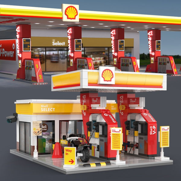 CaDA C66027-66030 Shell Retail Station & Shell select & Shell Car Wash ...