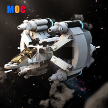 (Gobricks version) 306 pcs MOC-31275 Microscale Gunstar from The Last Starfighter
