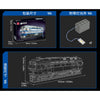 2252pcs JIESTAR JJ9259 TEP70 Train [With Lighting Kit]