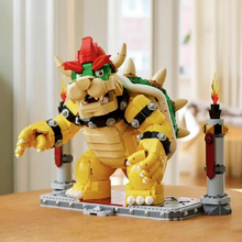 (Ship from US warehouse) 2807 PCS 87031 Super Mario The Mighty Bowser Compatible 71411