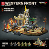 1145 pcs QUANGUAN 100280 Western Front Urban Battle