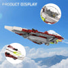 (Gobricks version) 254pcs MOC khatmorg's Obi-Wan's Delta-7 Aethersprite-Class Interceptor