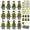 M1818 M8086 M8189 Russian field unit minifigures