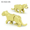 76919-76920 Animals Forest Male Lion Female Lion Minifigures