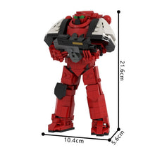 (Gobricks version) 516pcs MOC-205030 Lego Modular Warhammer 40K Space Marine Blood Raven