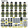 M8011 M8198 Counter Terrorism Special Forces Minifigures