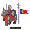 G0149 G0155 Medieval Black Hawk Knight Warhorse Minifigures(new, updating)