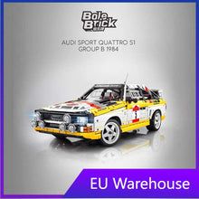 (Ship from European warehouse)3887 pcs  YC-23043 Audi Sport Quattro S1 Group B 1984 1:8