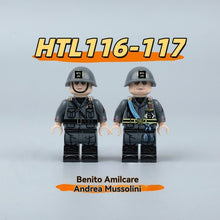 HTL116-117 World War II Italian leader Minifigures