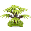 MOC scene plants 21PCS palm tree accessories including base plate 30239