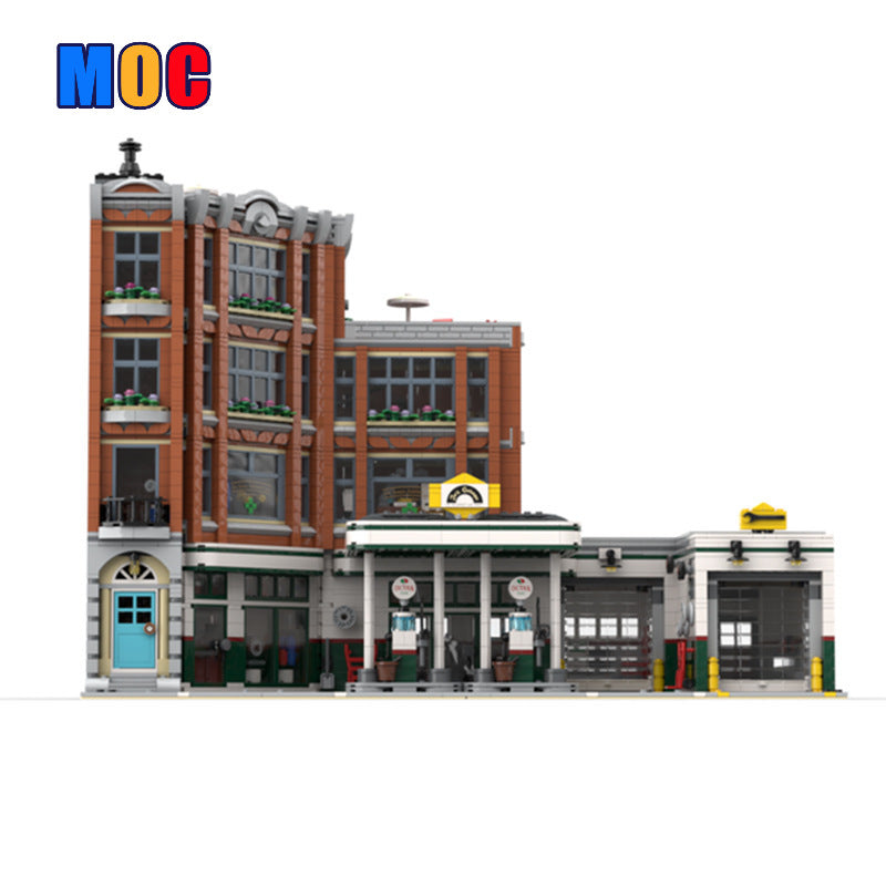 4897 pcs MOC-126334 10264 - Big (Corner) Garage – Joy Bricks