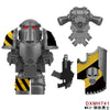 DXMH741-744 Warhammer MK3 Armor Extreme Warrior Minifigures