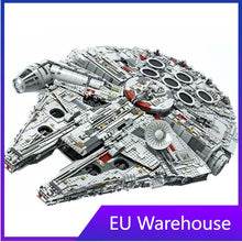 (Ship from European warehouse)7541pcs Star Wars  Millennium Falcon UCS Compatible 75192 (with stand)