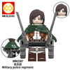 WM6166 Attack on Titan Series Corps Minifigures