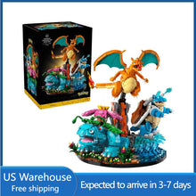 (Ship from US warehouse) 6838pcs Venusaur, Charizard and Blastoise