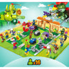 687pcs DZ0004 Plants vs. Zombies - Crazy Backyard