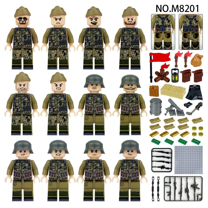 M8201 German field unit Phalanx Minifigures – Joy Bricks