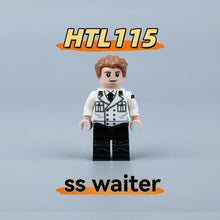 HTL115 WWII Waiter White Uniform Minifigures
