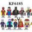 KF6185 Superhero Series Ant-Man Mordoc Adam Star-Lord The Flash Minifigures