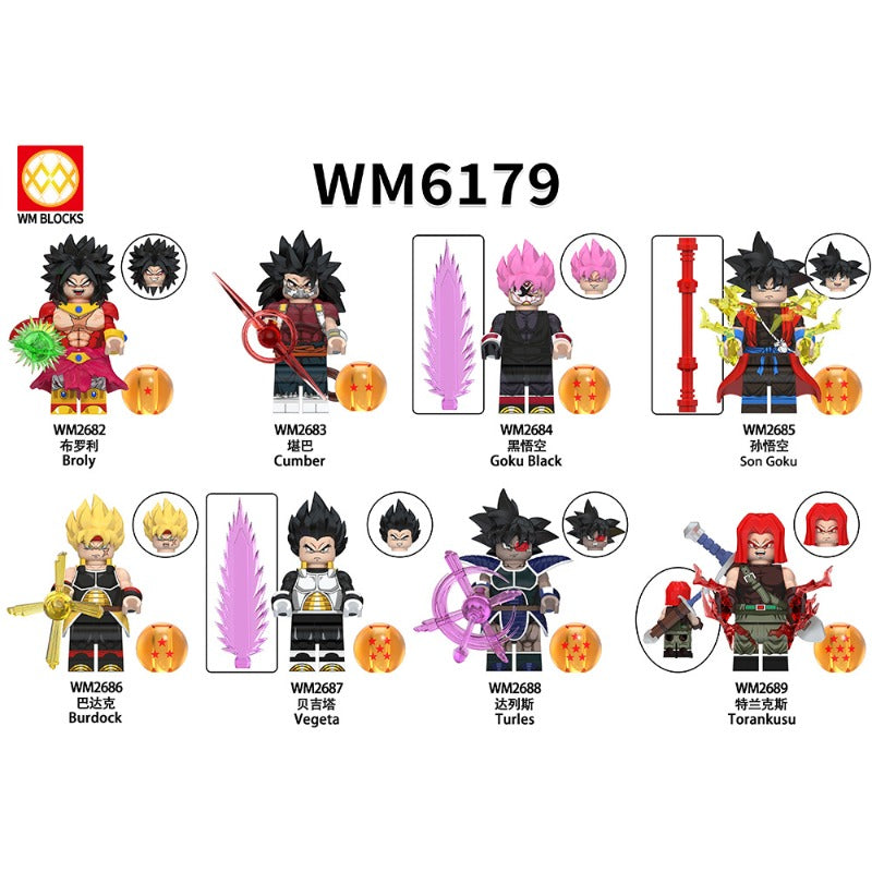 WM6179 Dragon Ball series Minifigures – Joy Bricks