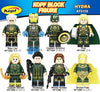 KF6109 Superhero Series Iron Man Captain America minifigures
