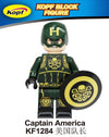 KF6109 Superhero Series Iron Man Captain America minifigures