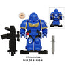 DLL016-021 Warhammer 40K Space Marine Ultramarines Minifigures (8.2CM)