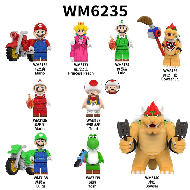 WM6235 Super Mario series Minifigures – Joy Bricks