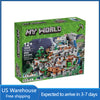 (Ship from US warehouse) 2688PCS Miniecraft The Mountain Cave Compatible