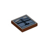 PARTS 3068 2x2 Smooth Printed Part 5PCS