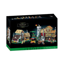 3304PCS D3586 Medieval Town Square