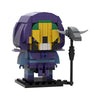 (Gobricks version) 416pcs MOC-201373 He-Man & Skeletor (Masters of the Universe) Brickheadz