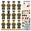 M8209 Battle of the Caucasus Minifigures