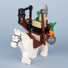MOC Medieval Castle Transport Ox-Horse Wagons