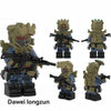 YZ00116A-00127A Operation Delta Force (without weapons) - Military Special Forces Minifigures